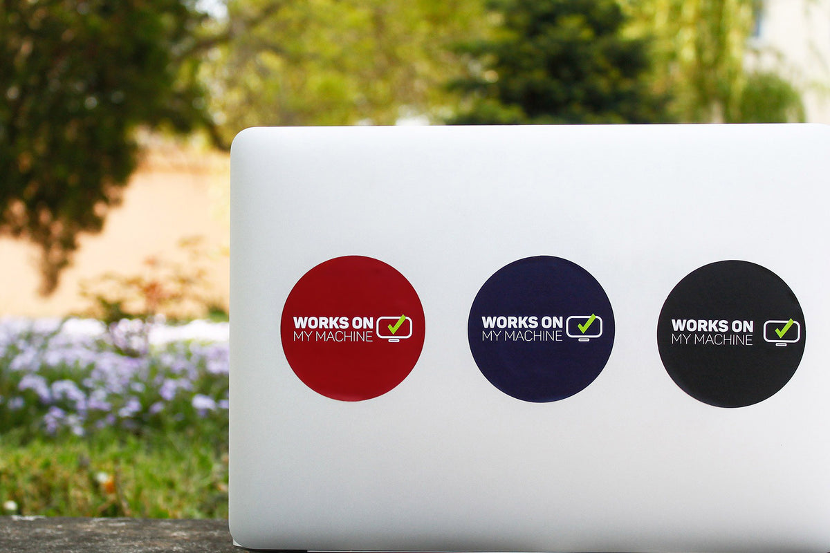 Works on my machine | Sticker