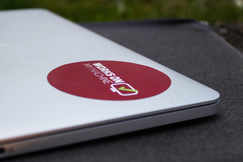 Works on my machine | Sticker