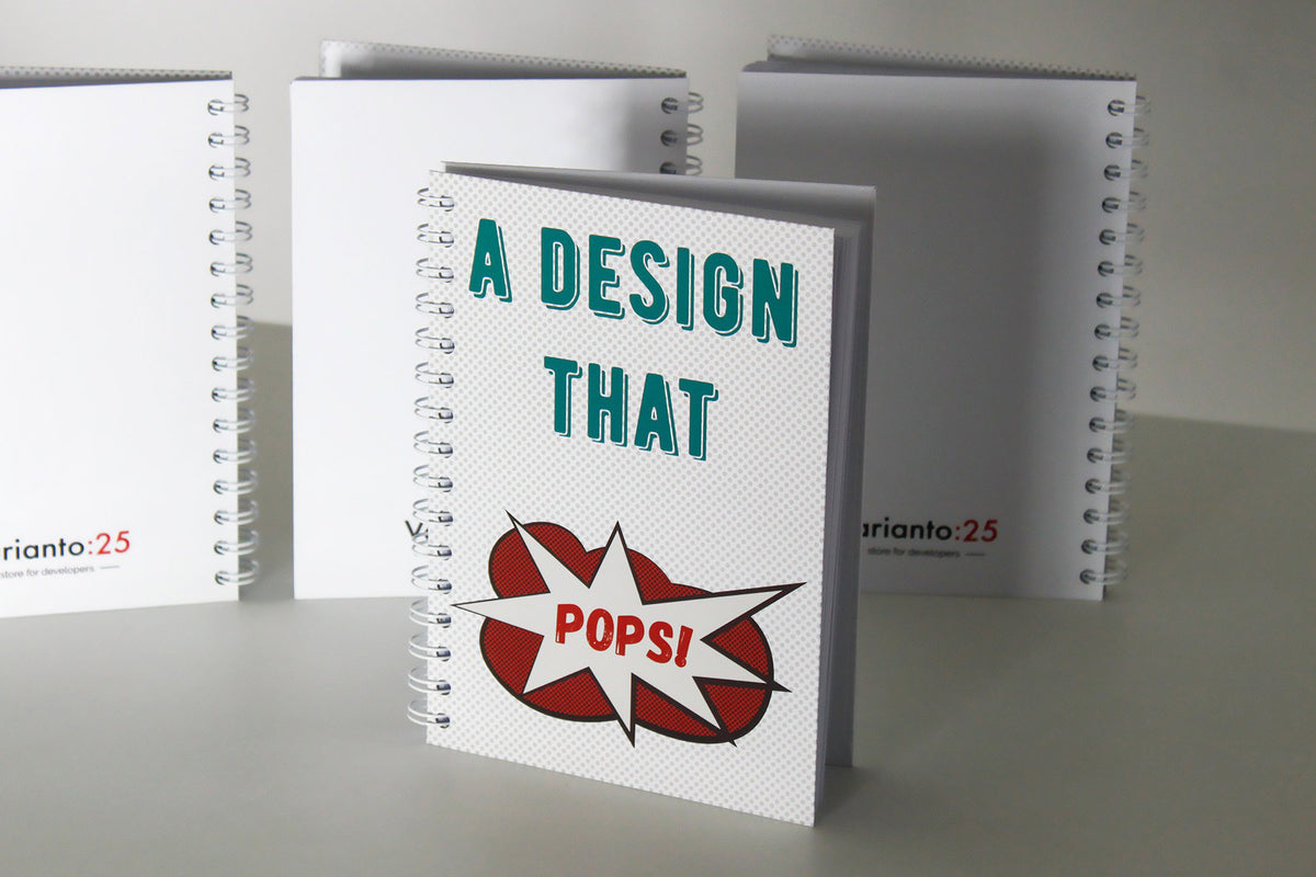 A design that pops | Notebook
