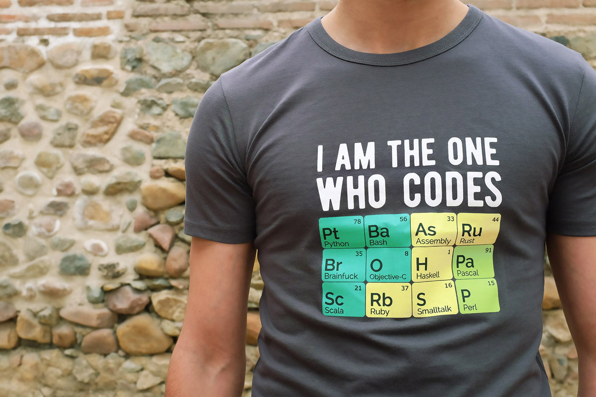 I am the one who codes | T-shirt