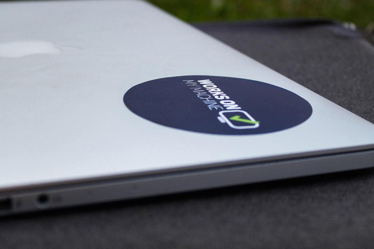 Works on my machine | Sticker