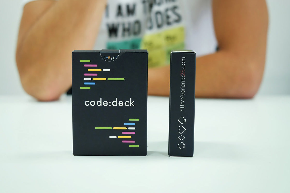 code:deck | 100% plastic | playing cards