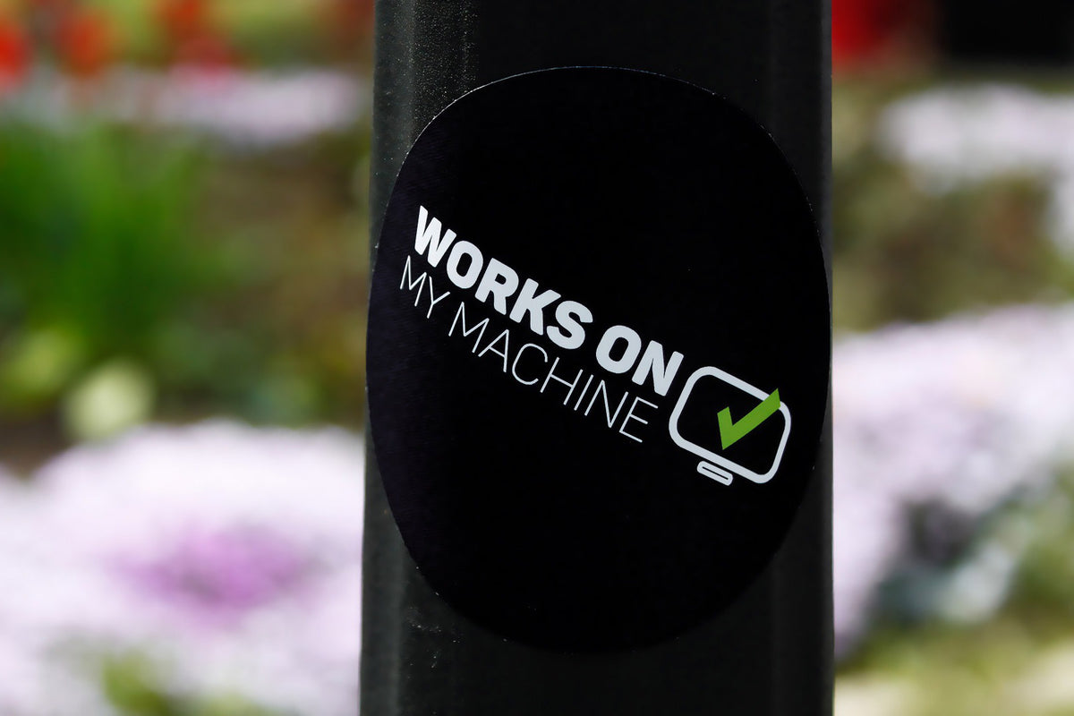 Works on my machine | Sticker