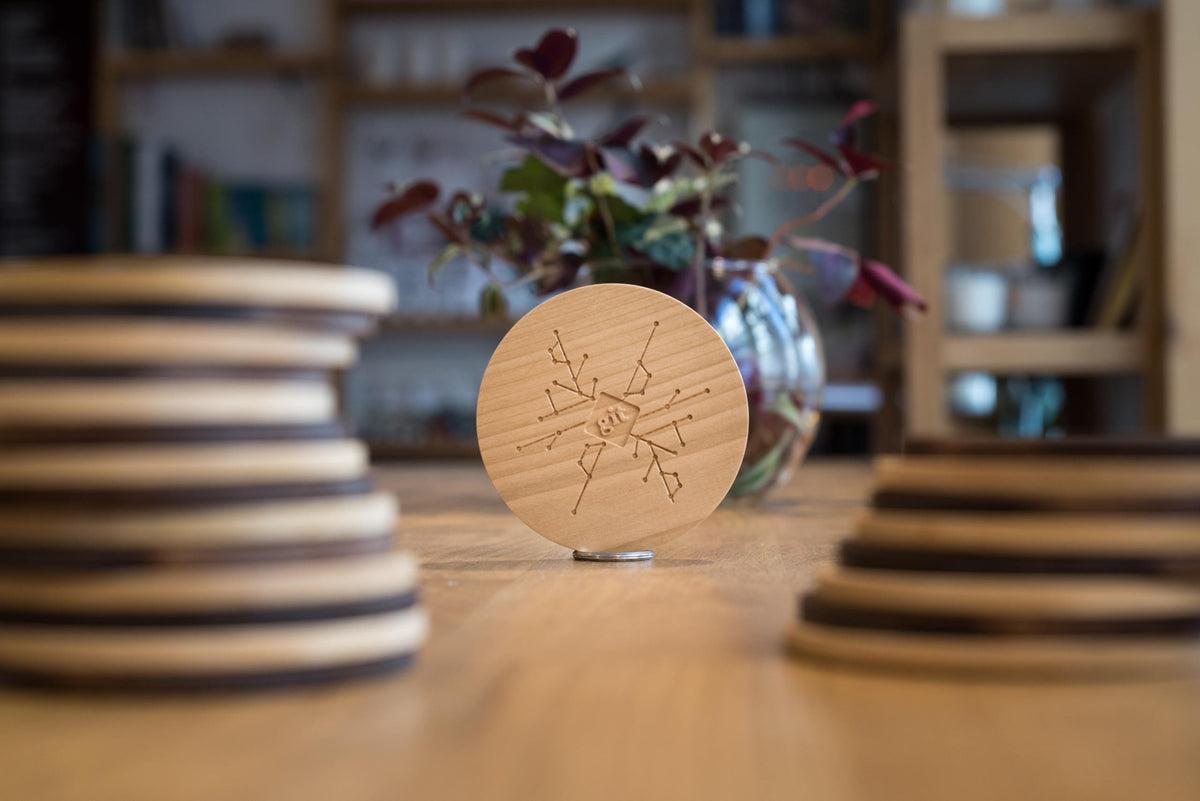 Git | Wooden coaster